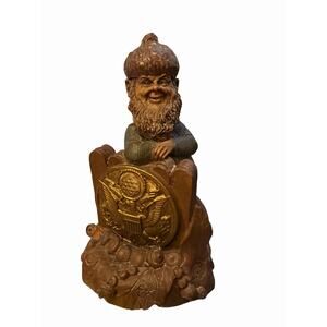 G.I. 1991 Military Patriotic Army Tom Clark Gnome Cairn Studio #5138 Ed 57 Sign